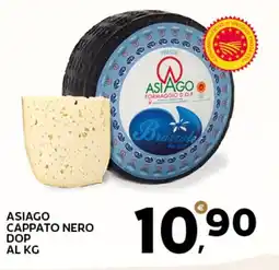 Extra Supermercati Asiago cappato nero dop offerta