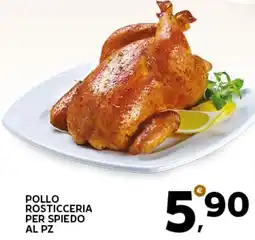Extra Supermercati Pollo rosticceria per spiedo offerta