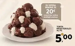 Extra Supermercati Torta profiteroles offerta