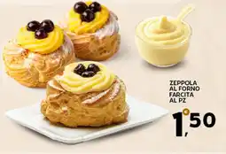 Extra Supermercati Zeppola al forno farcita offerta