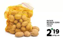 Extra Supermercati Patate residuo zero sacco offerta