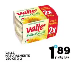 Extra Supermercati Vallè naturalmente offerta