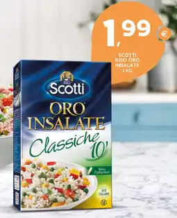 Extra Supermercati Scotti riso oro insalate offerta