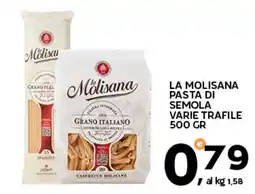 Extra Supermercati La molisana pasta di semola varie trafile offerta