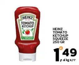 Extra Supermercati Heinz tomato ketchup squeeze offerta