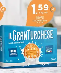 Extra Supermercati Colussi frollini granturchese offerta