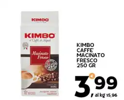 Extra Supermercati Kimbo caffe' macinato fresco offerta