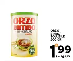 Extra Supermercati Orzo bimbo solubile offerta
