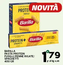 Extra Supermercati Barilla pasta protein fusilli/penne rigate/ spaghetti offerta