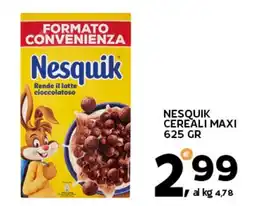 Extra Supermercati Nesquik cereali maxi offerta