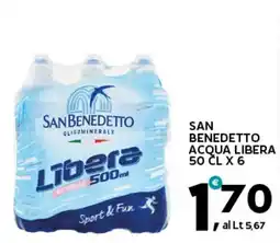 Extra Supermercati San benedetto acqua libera offerta