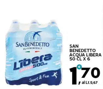 Extra Supermercati San benedetto acqua libera offerta