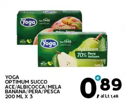 Extra Supermercati Yoga optimum succo ace/albicocca/mela offerta