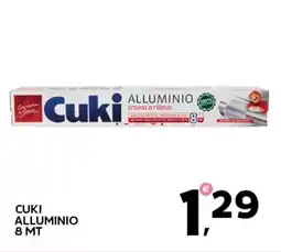 Extra Supermercati Cuki alluminio 8 mt offerta