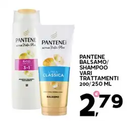 Extra Supermercati Pantene balsamo/ shampoo vari trattamenti offerta