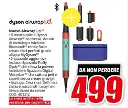 MediaWorld dyson airwrap i.d. offerta