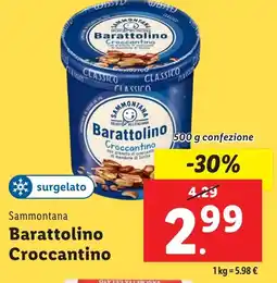 Lidl Sammontana Barattolino Croccantino offerta