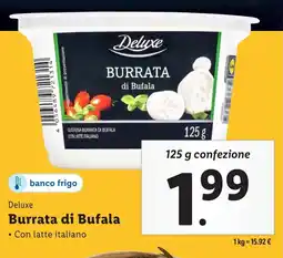 Lidl Deluxe Burrata di Bufala offerta