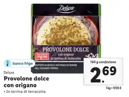 Lidl Deluxe Provolone dolce con origano offerta