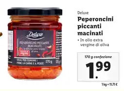 Lidl Deluxe Peperoncini piccanti macinati offerta