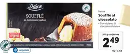 Lidl Deluxe Soufflé al cioccolato offerta