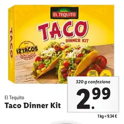 Lidl El Tequito Taco Dinner Kit offerta