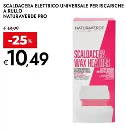 Bennet Naturaverde pro scaldacera elettrico universale per ricariche a rullo offerta
