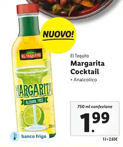 Lidl El Tequito Margarita Cocktail offerta
