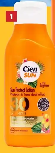 Lidl Cien SUN Lozione solare SPF30 protegge e abbronza offerta