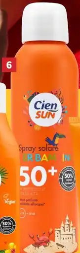 Lidl Cien SUN Spray solare per bambini SPF50+ offerta