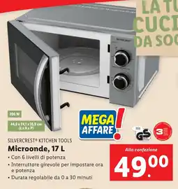 Lidl SILVERCREST KITCHEN TOOLS Microonde offerta