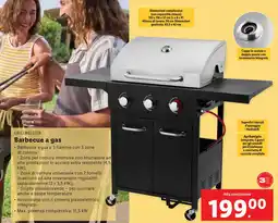 Lidl GRILLMEISTER Barbecue a gas offerta