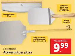 Lidl GRILLMEISTER Accessori per pizza offerta