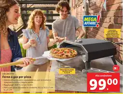 Lidl GRILLMEISTER Forno a gas per pizza offerta