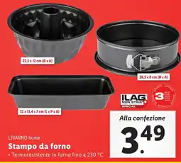Lidl LIVARNO home Stampo da forno offerta