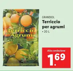 Lidl GRANDIOL Terriccio per agrumi offerta