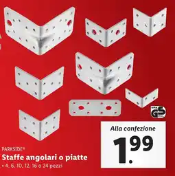 Lidl PARKSIDE Staffe angolari o piatte offerta