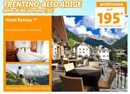 Lidl Hotel Europa offerta