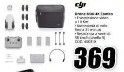 MediaWorld DJI Drone Mini 4K Combo offerta