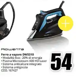 MediaWorld Rowenta Ferro a vapore DW5310 offerta