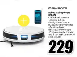 MediaWorld Rowenta Robot aspirapolvere RR8477 offerta