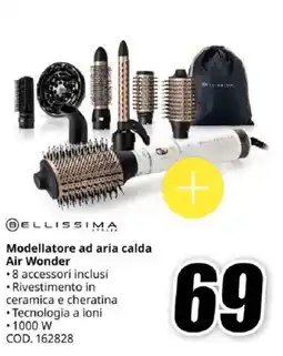 MediaWorld BELLISSIMA Modellatore ad aria calda Air Wonder offerta