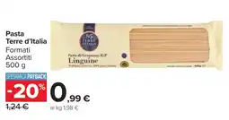 Carrefour Market Terre d'Italia Pasta offerta