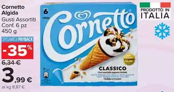 Carrefour Market Algida Cornetto offerta