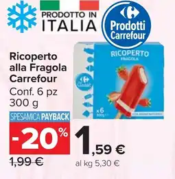 Carrefour Market Carrefour Ricoperto alla Fragola offerta