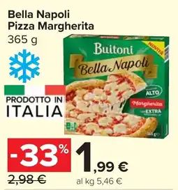 Carrefour Market Buitoni Bella Napoli Pizza Margherita offerta