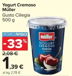 Carrefour Market Müller Yogurt Cremoso offerta