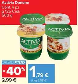 Carrefour Market Activia Danone offerta