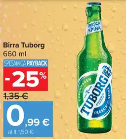 Carrefour Market Tuborg Birra offerta