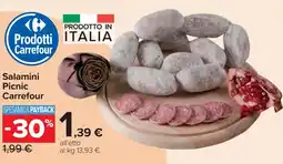 Carrefour Market Carrefour Salamini Picnic offerta